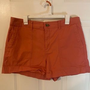 a•new day- coral shorts- size 16